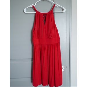 GUESS JEANS RED SHIRT DRESS